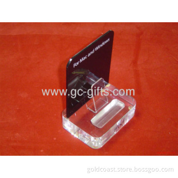 Retail Counter Acrylic Display Stands For Ipod 